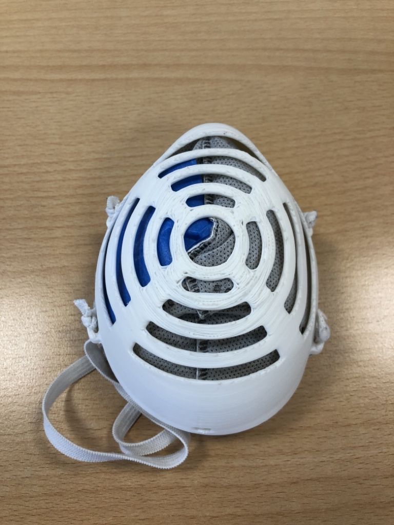 Maske aus dem 3D Drucker